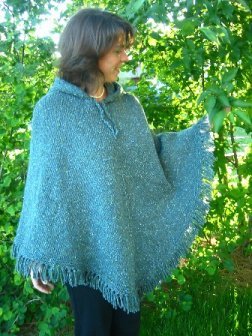 Knitting Pure and Simple Women's Patterns - 246 - Women's Poncho Pattern