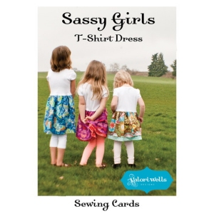 Valori Wells Designs Sewing Patterns - Sassy Girls T-Shirt Dresses Pattern