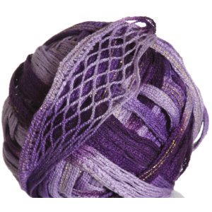 Knitting Fever Tricor Lux Yarn - 33 - Lt. Purple, Dk. Purple