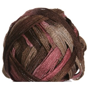Knitting Fever Tricor Lux Yarn - 66 - Pink, Brown