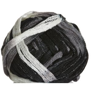 Knitting Fever Tricor Lux Yarn - 67 - Black, Grey, White