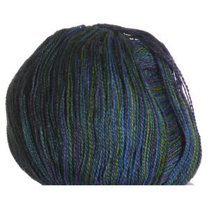 Classic Elite Silky Alpaca Lace Hand Paint Yarn - 2446 Teal Collage