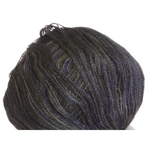 Classic Elite Silky Alpaca Lace Hand Paint Yarn - 2457 Deep Blue Smoke
