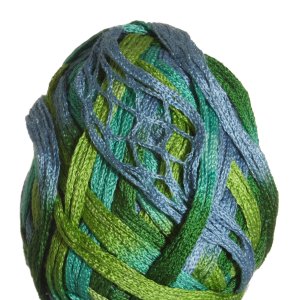 Knitting Fever Tricor Yarn - 09 - Green, Mint, Sky