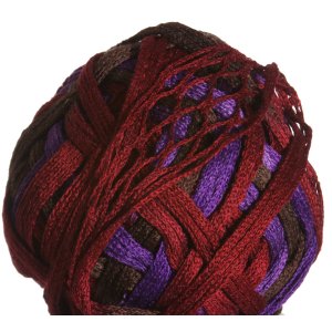Knitting Fever Tricor Yarn - 11 - Brown, Red, Purple