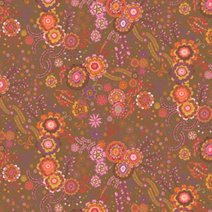 Valori Wells Karavan Flannel Fabric - Kashmir - Fig