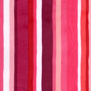 Valori Wells Urban Flannels Fabric - Stripe - Pink