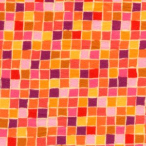 Valori Wells Della Flannel Fabric - Squares - Blossom