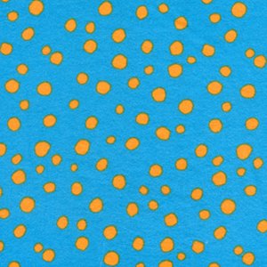 Valori Wells Della Flannel Fabric - Stones - Tangerine