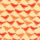 Bliss Flannel - Birds - Tangerine