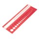 Knitter's Pride Gauge Checkers and Needle Stands - Needle View Sizer - Red Accessories photo