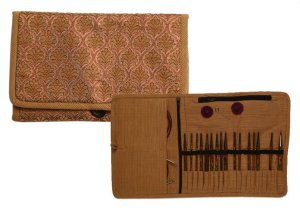 Knitter's Pride Fabric Interchangeable Needle Case - Orient Sheen