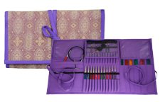 Knitter's Pride Fabric Assorted Needle Case - Violet Dream