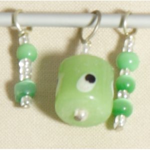 Knitter's Pride Zooni Stitch Markers - Grape Green
