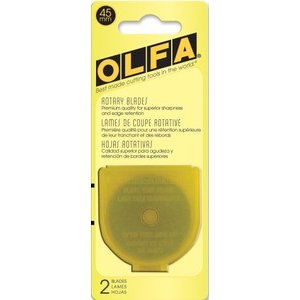 Olfa Rotary Replacement Blade - 45mm Rotary Blade