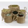 Lantern Moon Boca Baskets - Small with Black Lining Accessories photo