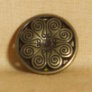 Noble Button Metal Buttons and Clasps - 1110 Medium Antique Copper S Buttons photo