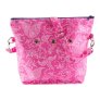 Top Shelf Totes Yarn Pop - Totable - Small Pink Paisley Accessories photo