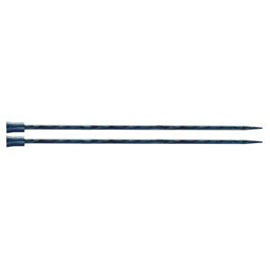 Knitter's Pride Dreamz Single Pointed Needles - US 11 - 10" Royale Blue Needles