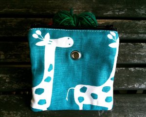 Top Shelf Totes Yarn Pop - Mini - Turquoise Giraffe (Available Late May)