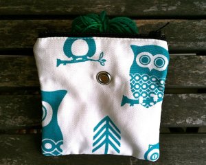 Top Shelf Totes Yarn Pop - Mini - Turquoise Owl