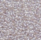 Miyuki Seed Beads Size 8/0 - 100g Bag - 91 - Silver Lined Crystal