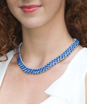 Javori Designs Tiffany Necklace - Sapphire