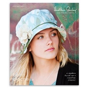 Heather Bailey Sewing Patterns - Boho Cloche Hat Pattern