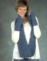 Plymouth Yarn Women's Accessory Patterns - 2384 Baby Alpaca Aire Brioche Infinity Scarf & Mitts Patterns photo