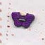 Muench Butterfly Buttons - Purple