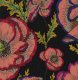 Philip Jacobs Banded Poppy - Black Fabric photo