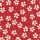 Sweetwater Mama Said Sew - Lazy Daisy - Apple Red (5494 21) Fabric photo