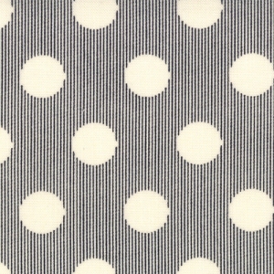 Sweetwater Mama Said Sew Fabric - Snaps - Cream/Black (5497 13)