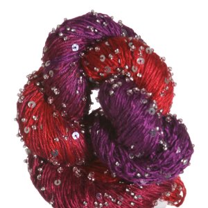 Artyarns Beaded Silk & Sequins Light Yarn - 195 w/Silver