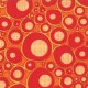 Jenn Ski Mod Century - Pod Dots - Tangerine Ruby (30516 17) Fabric photo