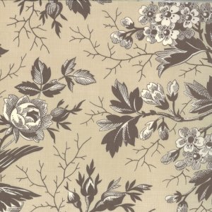 French General Chateau Rouge Fabric - Beaumont - Stone (13620 14)