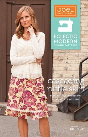 Joel Dewberry Eclectic Modern Sewing Patterns - Casading Ruffle Skirt Pattern