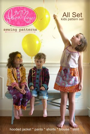 Anna Maria Horner Anna Maria Sewing Patterns - All Set Kids Pattern Set Pattern