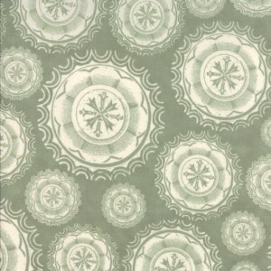 Julie Comstock Odds And Ends Fabric - Spare Change - Sky (37043 23)
