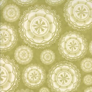Julie Comstock Odds And Ends Fabric - Spare Change - Leaf (37043 24)
