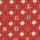 Julie Comstock Odds And Ends - From A to Z - Rosebud (37045 12) Fabric photo