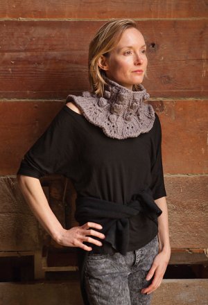 Imperial Yarn Patterns - Lillian's Luxe Collar Pattern