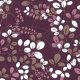 V and Co. Simply Color - Sprigs - Eggplant (10801 25) Fabric photo