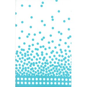 V and Co. Simply Color Fabric - Dotty Ombre - White Aquatic Blue (10802 19)