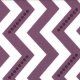 V and Co. Simply Color - Dotted Zig Zag - White Eggplant (10804 15) Fabric photo