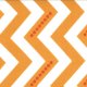 V and Co. Simply Color - Dotted Zig Zag - White Sweet Tangerine (10804 16) Fabric photo
