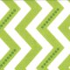 V and Co. Simply Color - Dotted Zig Zag - White Lime Green (10804 18) Fabric photo