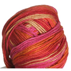 Sirdar Smiley Stripes Yarn - 254 Tangerine Dream