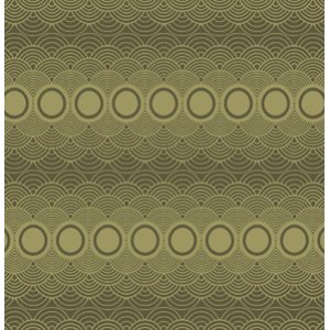 Parson Gray Seven Wonders Fabric - Clouds - Moss