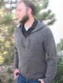 Knitting Pure and Simple Men's Sweater Patterns - 1212 - Zipper Hoodie For Men Patterns photo